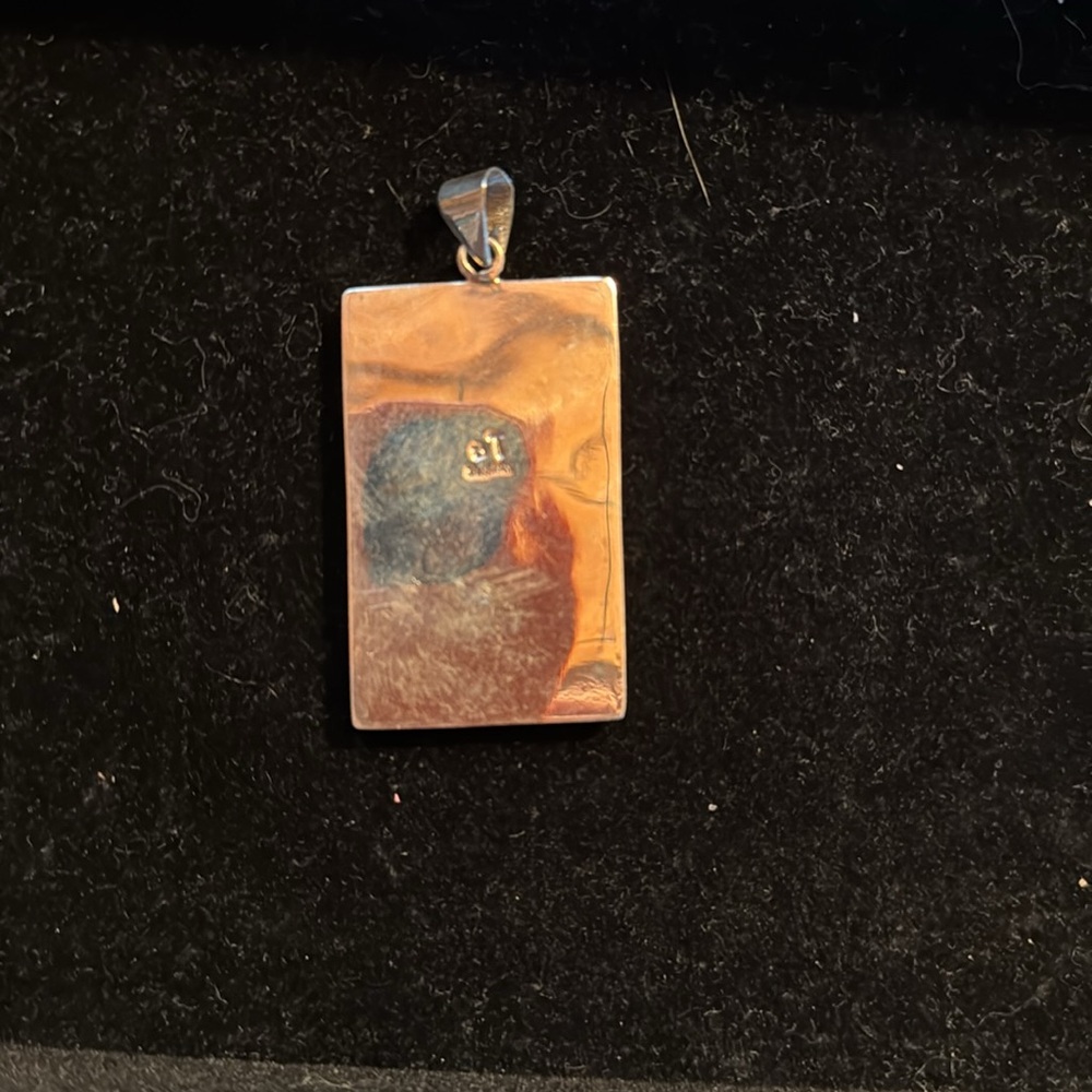Colorful Rectangular Pendant - Picture 3 of 4